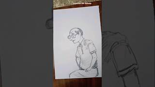 Easy Rapid figure drawing |#art #shorts #trending