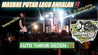 Mas brewog audio putar lagu andalan DJ PONGPONG semua auto tawuran ‼️