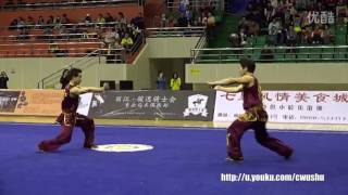 2016 National Wushu Championship Double Nanquan（li jianming and chen daxuan）4st place