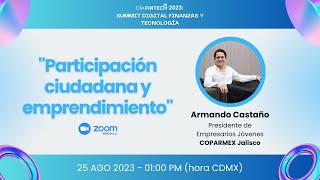 "Participación ciudadana y emprendimiento"