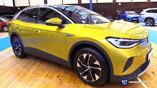 2021 Volkswagen ID 4 Pro 204 hp - Exterior and Interior Walkaround - 2021 E Mobility show