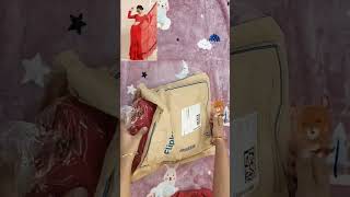 Red Saree #unboxing #unboxingvideo #shorts #youtubeshorts #ytshorts #viral #flipkart #saree #haul