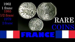 FRANC COINS 60S TO 80S