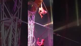 Amazing Circus Lady Stunt 👍❤💛💖🧡💜💙💚👌💖, stardust circus,  stunt show #stardust #gir #subscribe #shorts