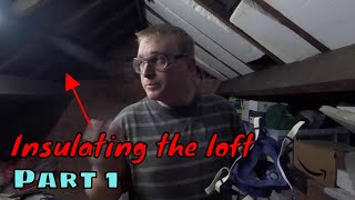 Converting my loft into extra storage for my business - Part 1