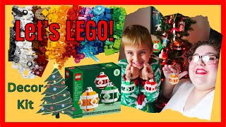 Let’s LEGO 🧱Christmas Decor Set 🎄