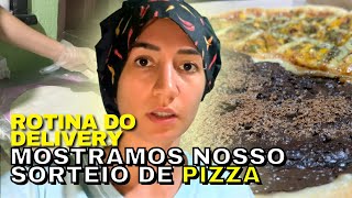 Nossa rotina trabalhando com DELIVERY de PIZZA | Como é trabalhar com delivery em casa