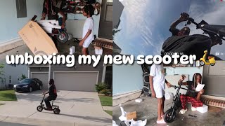 unboxing my new scooter | steyeuh