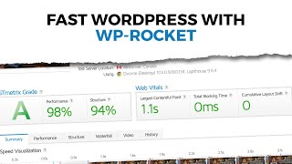 WP-Rocket Your WordPress Site for Best Core Web Vital Scores