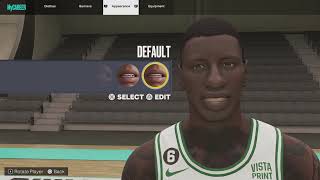 Manute Bol Face creation on NBA2K23 Next Gen