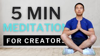 10 MIN MEDITATION YOU CAN DO ANYWHERE! (For YouTubers) | Follow Along!