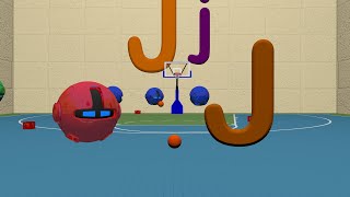 Learn the Letter J - 360° 3D VR Animated Kids Video