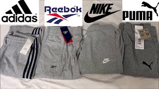 TOP 4 sports track pants review Adidas vs Reebok vs Nike vs Puma