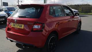 2017 Skoda Fabia Monte Carlo - Red with Black roof