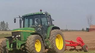 JOHN DEERE 6600 ORKA PŁUGIEM  UNIA