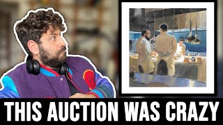 This auction was crazy... (Selling Paintings)