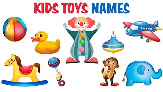 Toys in english for kids l vocabulary for children l educational videos