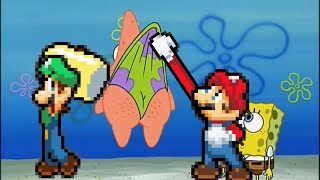 The Mario Bros. Beat up Patrick Star