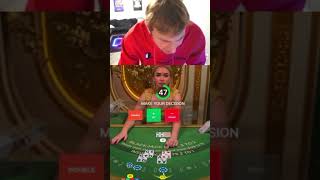 Xposed got exposed here 💰🤯🤷‍♂️💵⤵️ #blackjack #casino #blackjackcasino