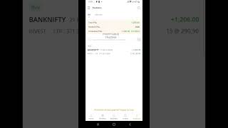 1200 rs profit in 1 lot option buying banknifty #trading #livetrading