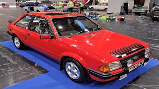 Ford Escort XR3 Mk3 fast ford classic Birmingham N.E.C. march 2024 classic car show