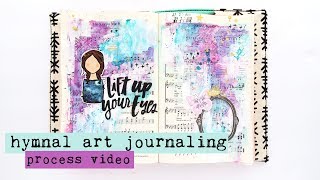 Hymnal Art Journaling with Beloved Society