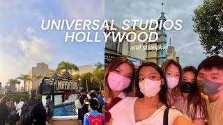 universal studios hollywood + shopping  | LA vlog part 2