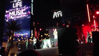 The Wanted - I Found You (Live) @ The Boulevard Pool at The Cosmo 08-09-13