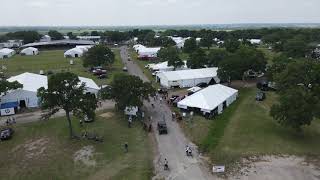 2022 Texas MS-150 - La Grange Campsite from DJI Mavic Air 2