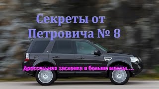 Cекреты от Петровича №8 Дроссельная заслонка и доп.масса.