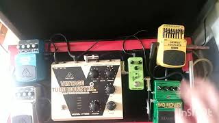 CK's "DRIVE-O-RAMA" Pedalboard