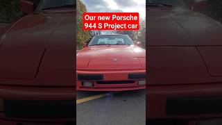 Our Porsche 944 S project car! #classiccars #projectcar #porsche #944 #sportscar