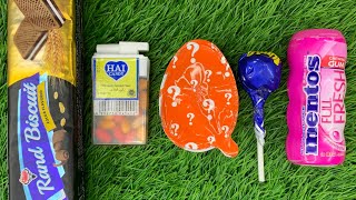 Satisfying Video | Unboxing GIANT Rainbow Lollipop Candy with Yummy Sweets Cutting ASMR