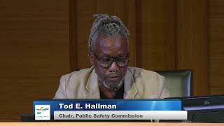 Public Safety Commission Meeting - September 11, 2023