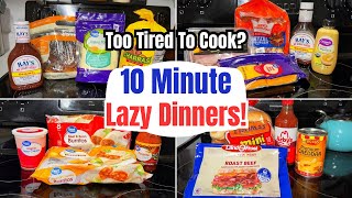 Delicious & Simple Busy Night Dinners Take Less Than 10 Minutes To Prepare