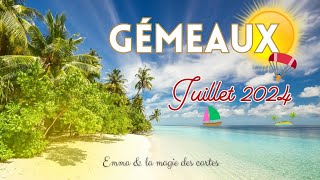 🌟♊️GÉMEAUX juillet 2024♊️🌟Vous êtes connecté(e) aux autres et à vous-même !