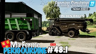 ⭕️ON TERMINE LA MOISSON D'ORGES CE SOIR!  [ Live MA FERME PERIGOURDINE ]