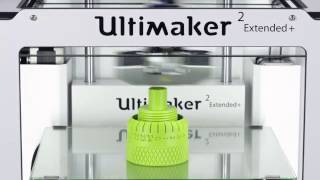 Ultimaker 2+. Печать микрометра. Timelapse