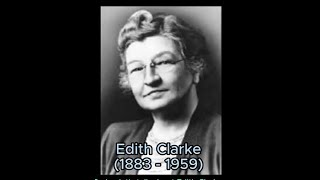 Edith Clarke (1883 - 1959)