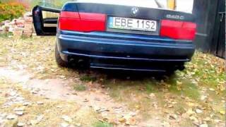 Bmw 840 Custom exhaust