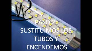 Instalación Tubos Led