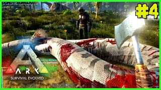 Exploring and Dying - The Center | Ark: Survival Evolved - Pt.4 (DonutDrums)