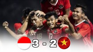 DRAMATIS Highlight Semifinal Indonesia Vs Vietnam 3-2 Sea Games Kamboja 2023