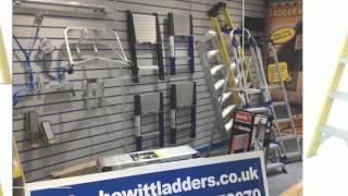 Fibreglass step ladders