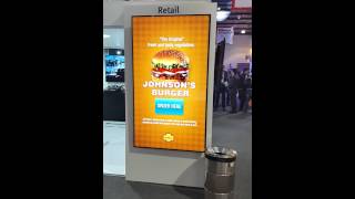 Digital Signage - Large vertical display