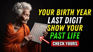 What The Last Digit of Your Birth Year Says about your Past Life ✨Buddhist Teachings