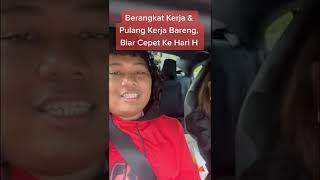 Celine evangalista dan marshel berangkat kerja bareng dan pulang kerja bareng#shorts #viral #short