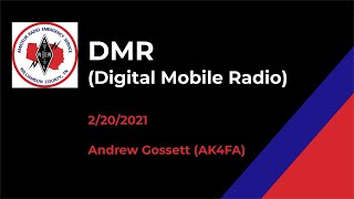 DMR - Digital Mobile Radio