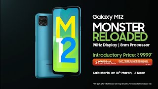 Galaxy M12 | #MonsterReloaded | Official Trailer Commercial Video