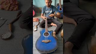 Guitar factory me kees process se banta hain #factory #shortvideo